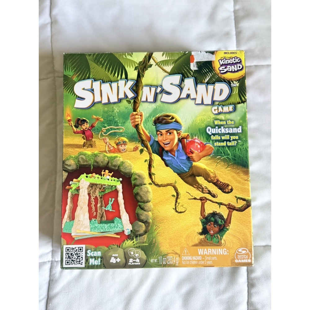 BRAND NEW Sink N' Sand Game w/ Kinetic Sand for Kids or Adults. Originally $25